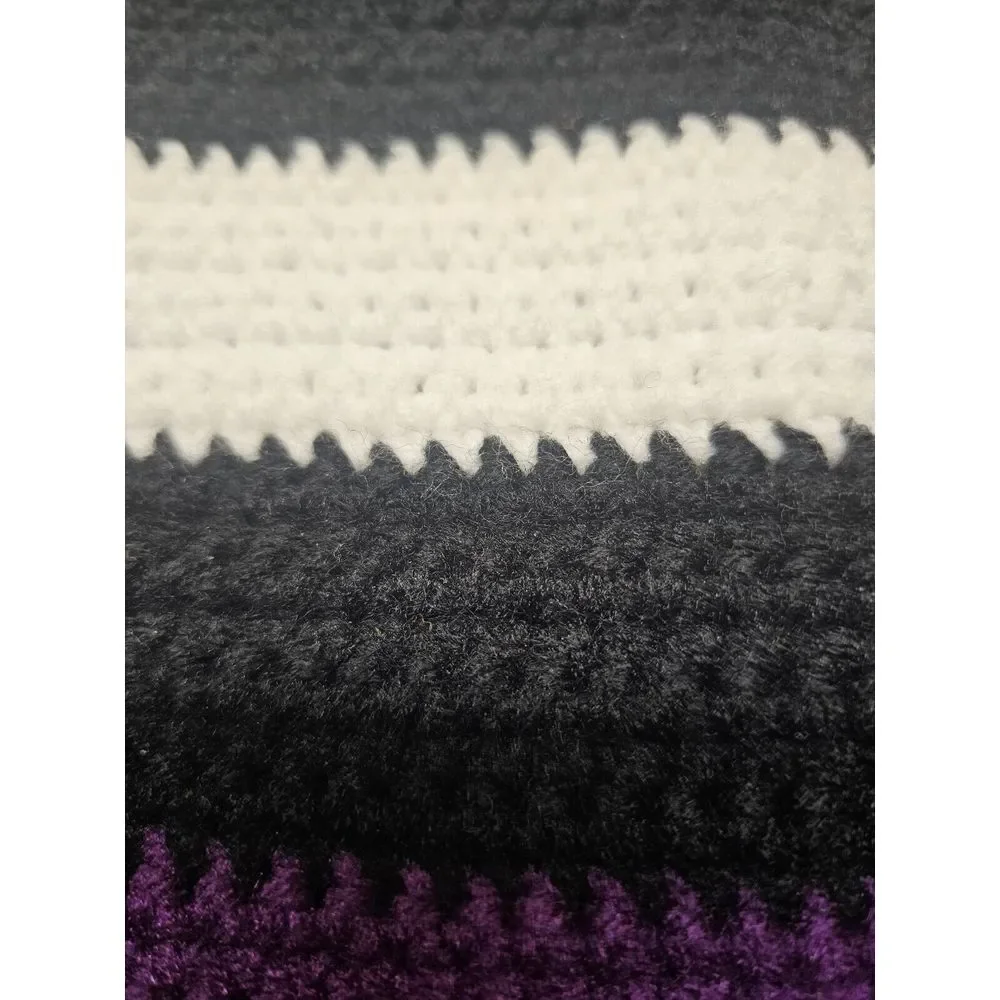New Handmade Crochet‎ / Knitted Baby Afghan Lap/Wrap/Throw 28.5